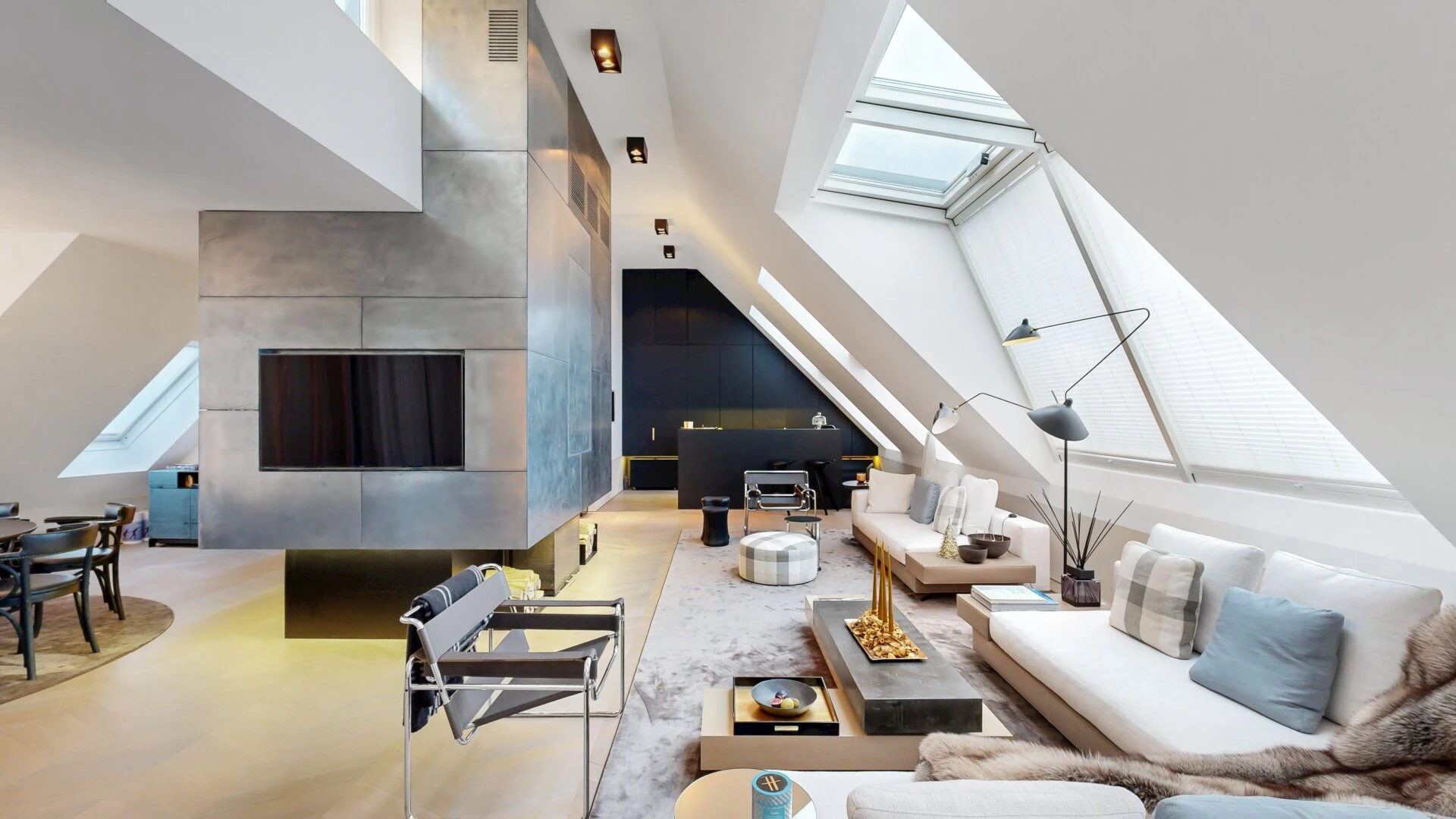 View of Luxury Penthouse Near Vienna’s Servitenviertel